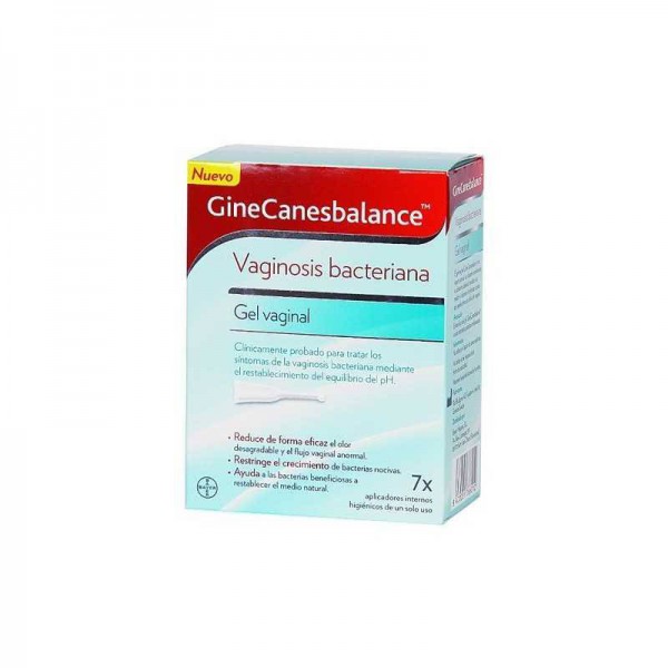 Ginecanesbalance Gel Vaginal 7 tubos 5 ml 2