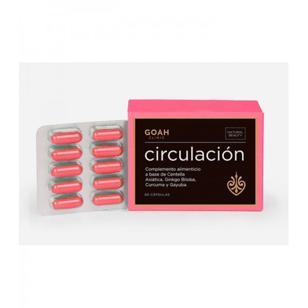 GOAH CLINIC CIRCULACION 60 CAPSULAS