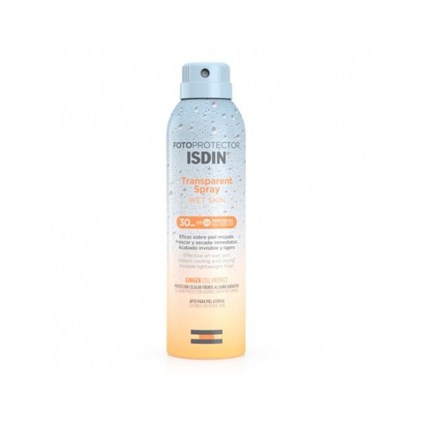 Isdin Fotoprotector Wet Skin Spray Transparente SPF30 200ml 2