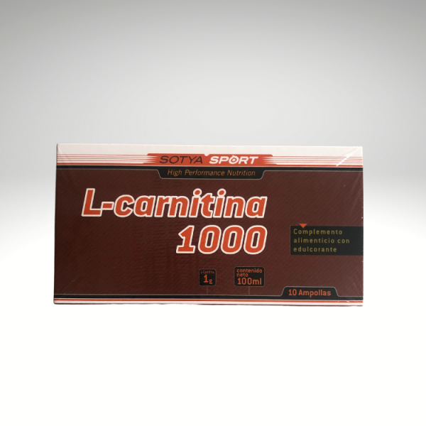 LCARNITINA 1000 MG  10 AMPOLLAS