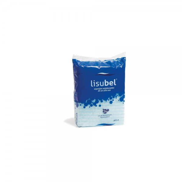 LISUBEL ESPONJA ENJABONADA DESECHABLE 24 UDS