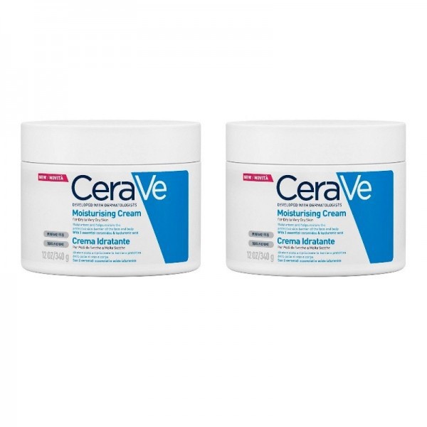 CeraVe Crema Hidratante para Piel Seca a Muy Seca Duplo 2... 2