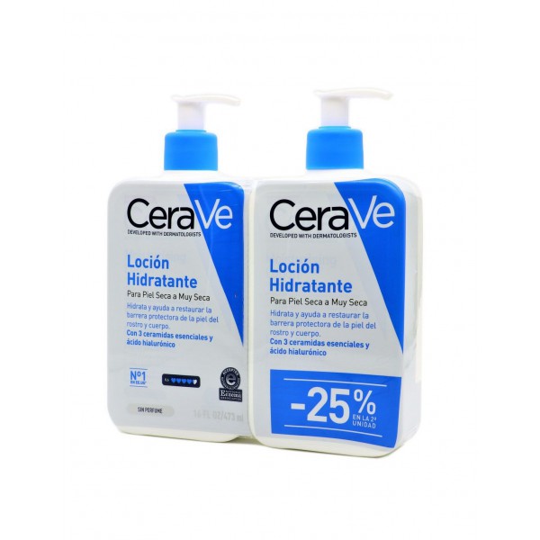 PACK CERAVE LOCIÓN HIDRATANTE 2 X 473 ML