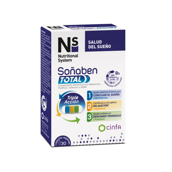 Soñaben Total Triple Acción Nutricional Sistem 30 Capsulas