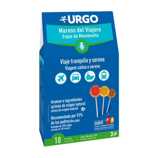 Urgo Mareos Viajero 10uds