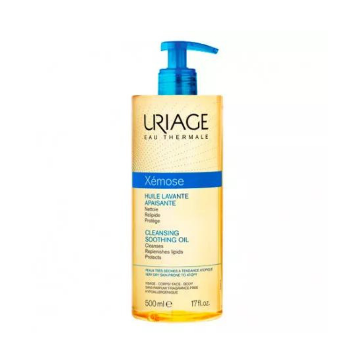 Uriage Xémose Aceite Limpiador Calmante 500ml