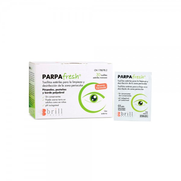 ParpaFresh Toallitas Oculares 30 Unidades