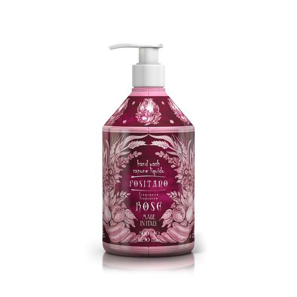 Rudy jabón liquido manos positano rose 500 ml