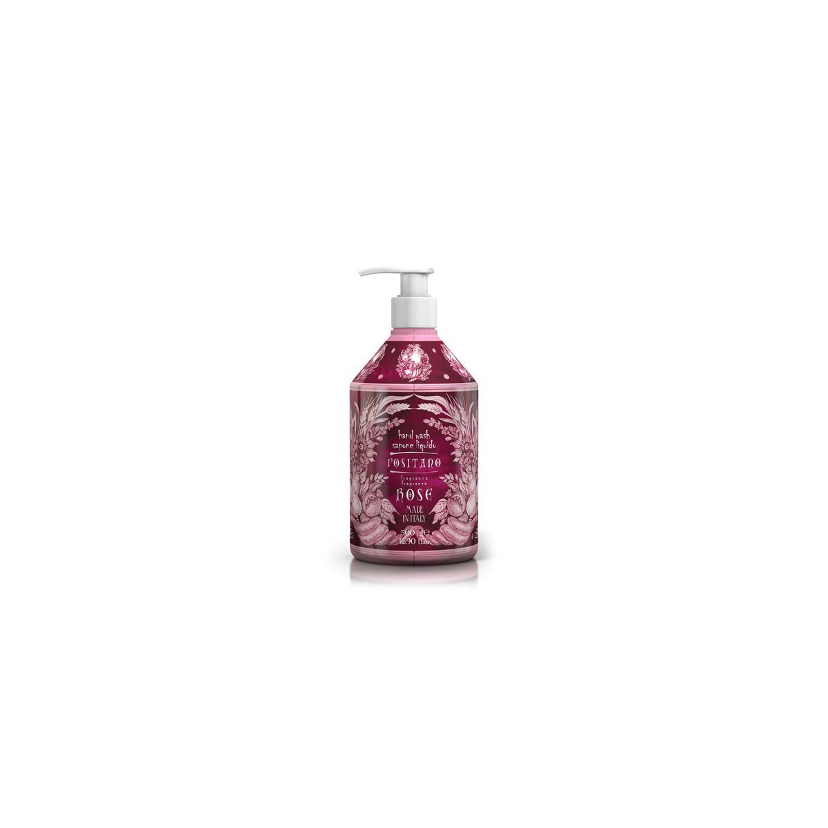Rudy jabón liquido manos positano rose 500 ml