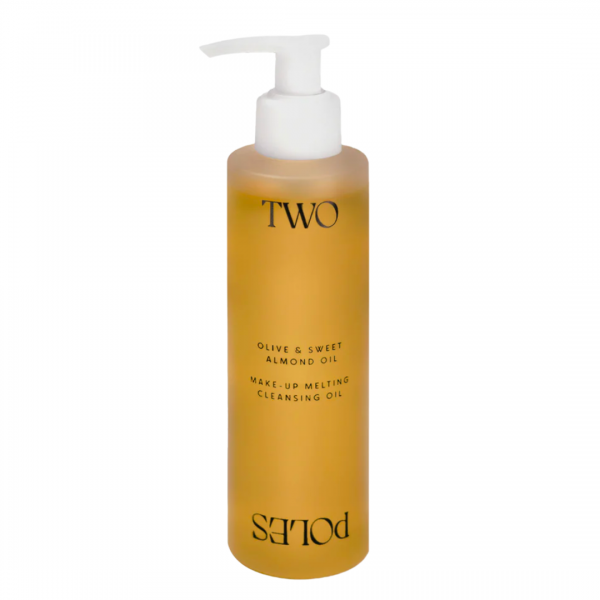 TWO POLES OLIVE  SWEET ALMOND OIL MAKEUP MELTING CLEANSING OIL  190 ML