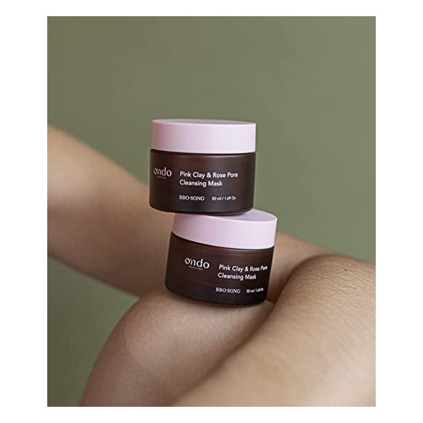 Ondo Beauty 365 Pink Clay  Rose Pore Cleansing Mask 50 ml 2