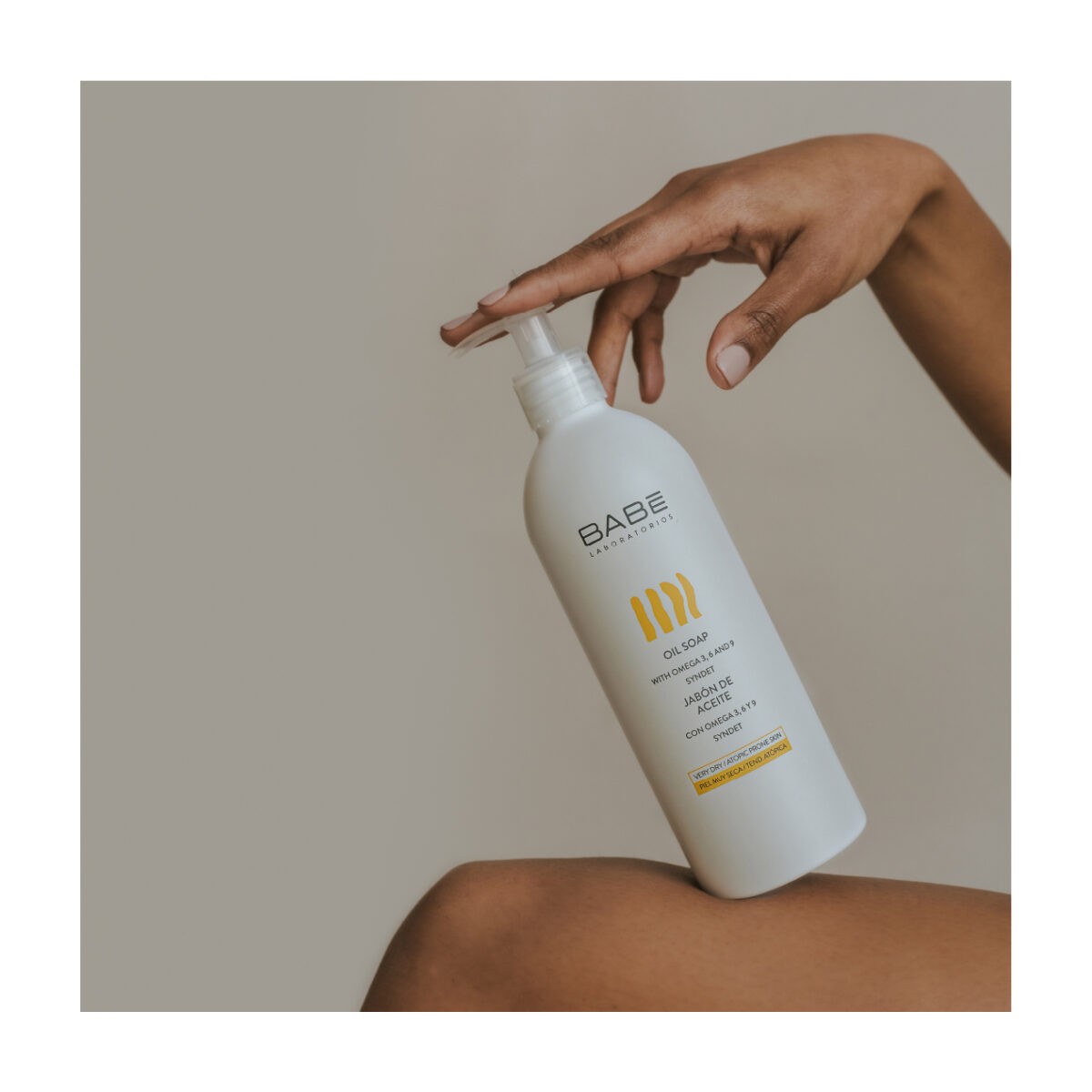 BABE JABON DE ACEITE PIELES ATOPICAS 500 ML
