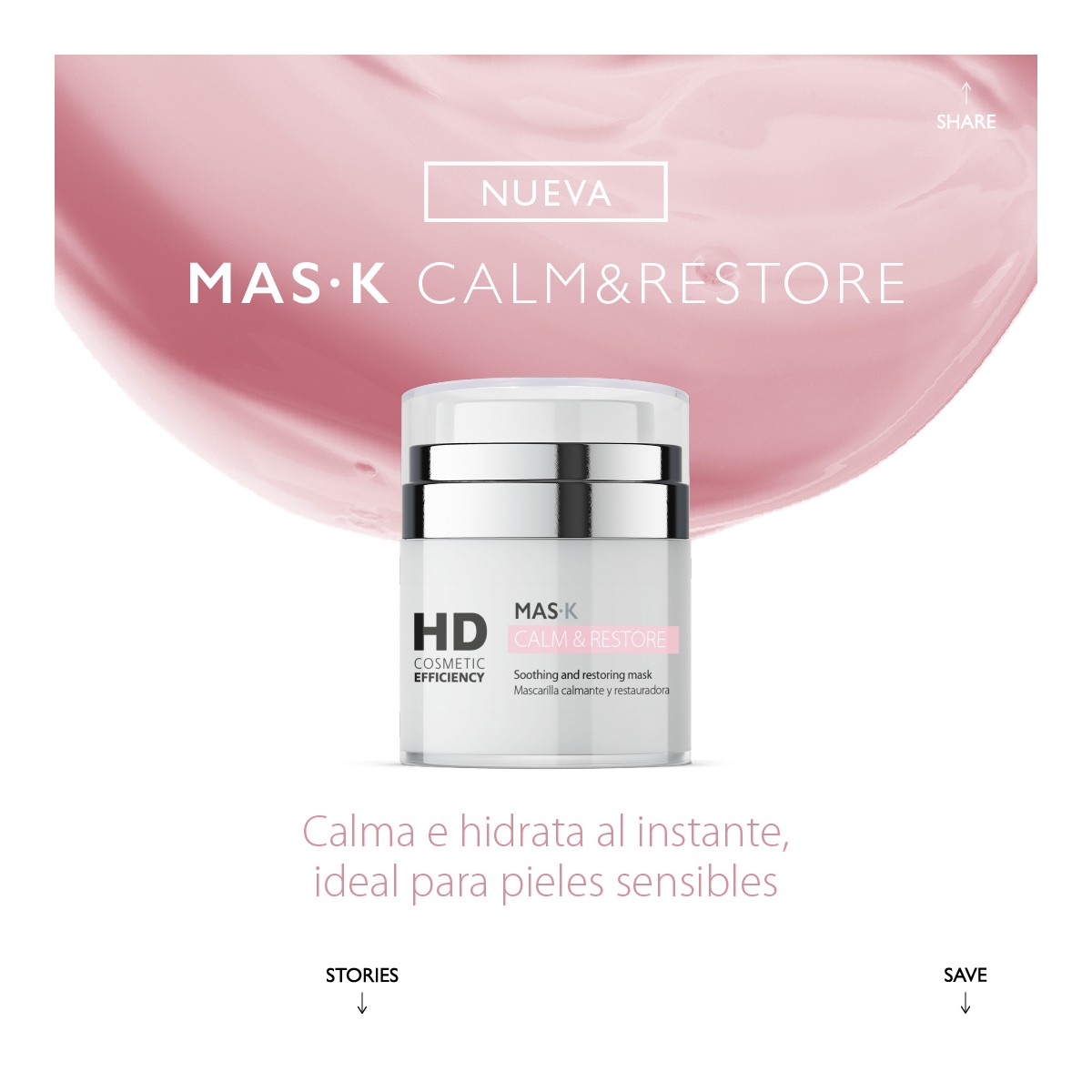 HD Mask Calm  Restore Airless 50 ml