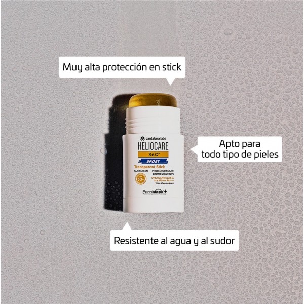 HELIOCARE 360º SPORT STICK TRANSPARENTE 25 G