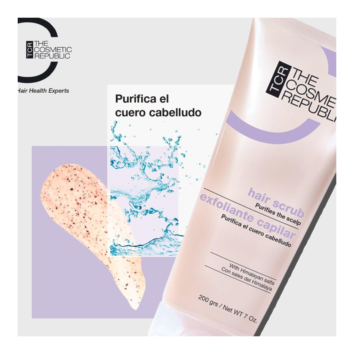 TCR Exfoliante Capilar. Purifica el cuero cabelludo 200 ML
