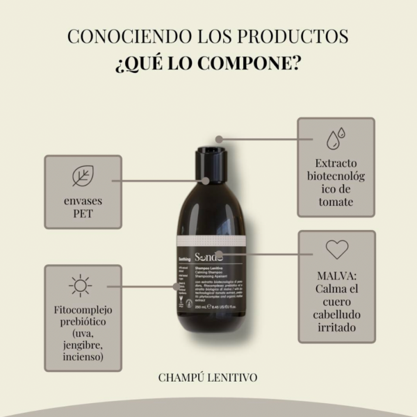 sendo CHAMPÚ LENITIVO calmante 250 ml