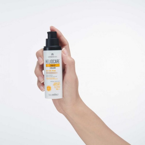 Heliocare 360º color gel oil-free SPF 50+ bronce