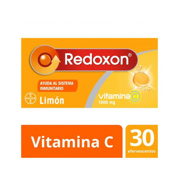 REDOXON VITAMINA C 1000 MG COMP EFERVESCENTES 30 COMP LIMON