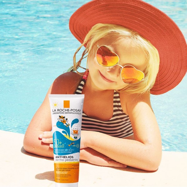 ANTHELIOS PEDIATRICO wet skin SPF50 250ML 2