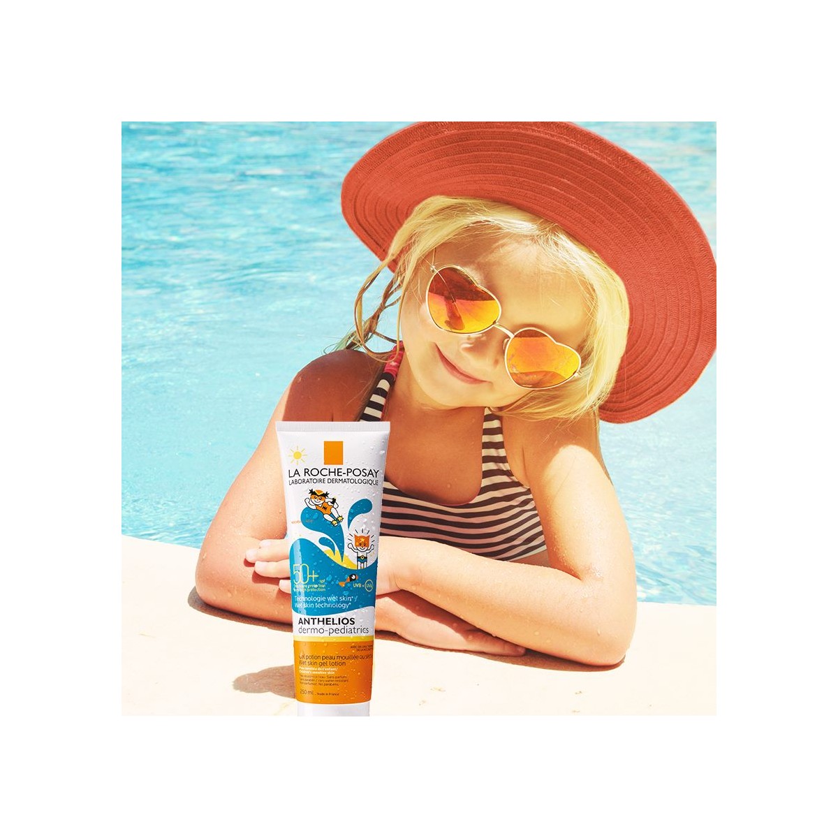 ANTHELIOS PEDIATRICO wet skin SPF50 250ML