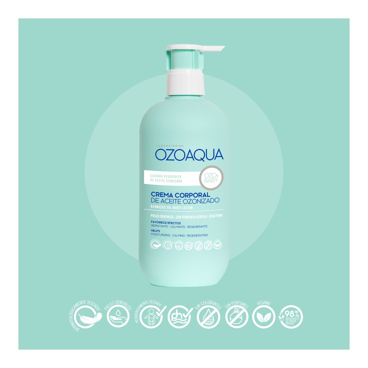 Ozobaby Crema Corporal de Ozono 500ml