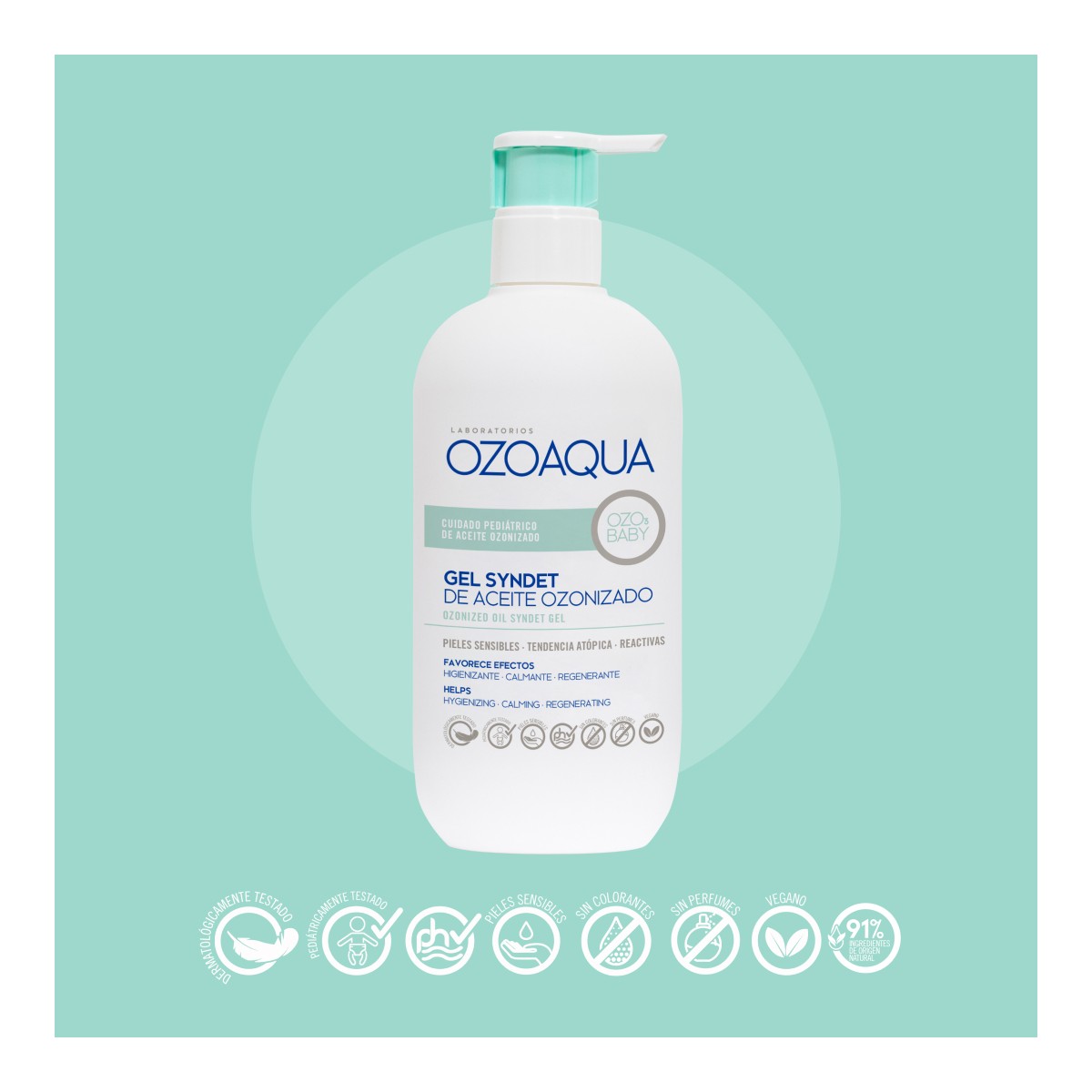 OzoBaby Gel Syndet De Ozono 500 Ml