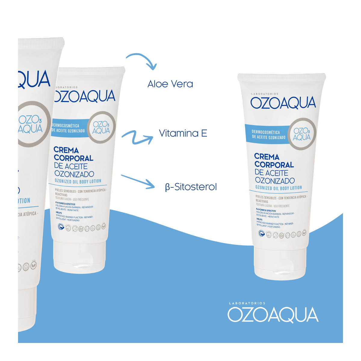 Ozoaqua Crema Corporal De Ozono 200 ml