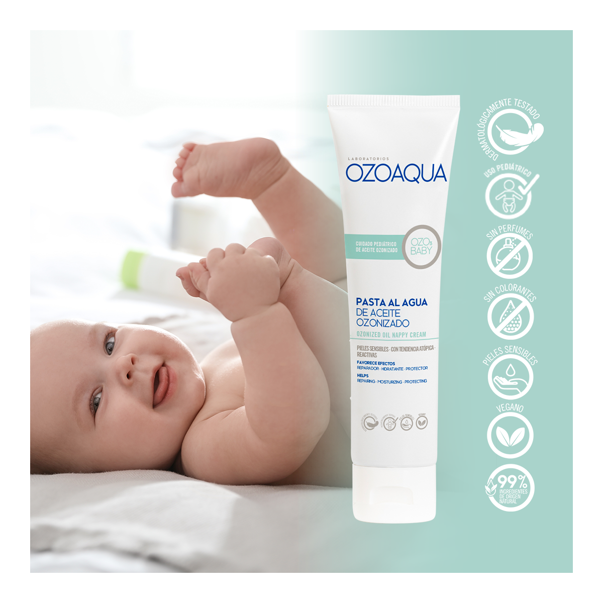 Ozoaqua Pasta Al Agua De Ozono 75 Ml