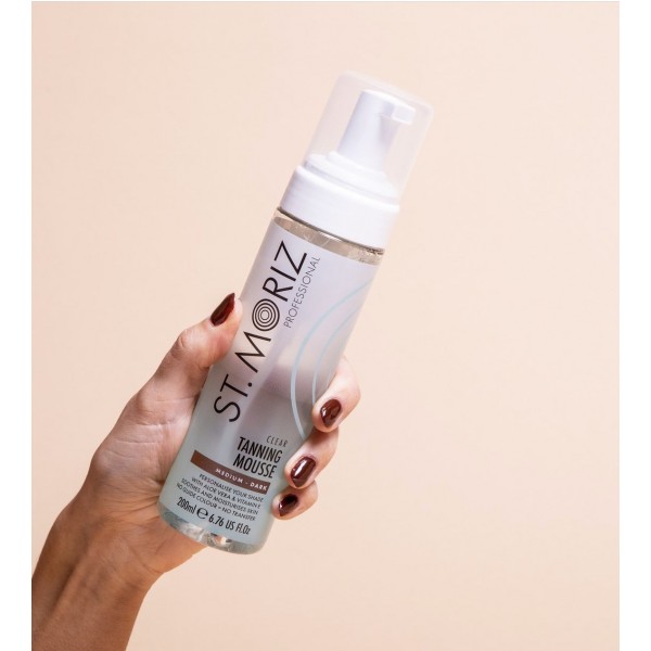 St Moriz  Mousse autobronceadora Clear  Mediooscuro 200ml