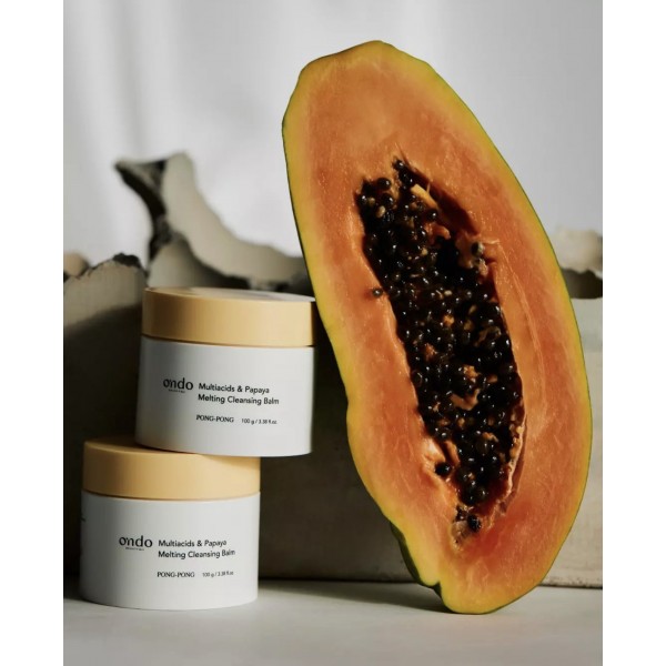 Ondo Multiacids & Papaya Melting Cleansing Balm 100 gr