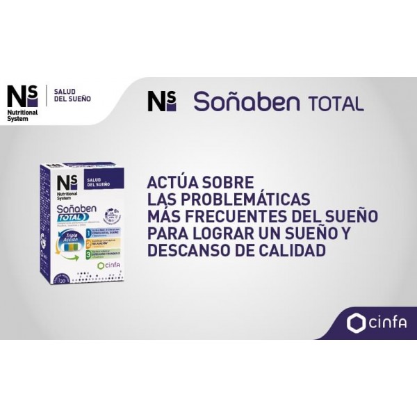 Soñaben Total Triple Acción Nutricional Sistem 30 Capsulas 2