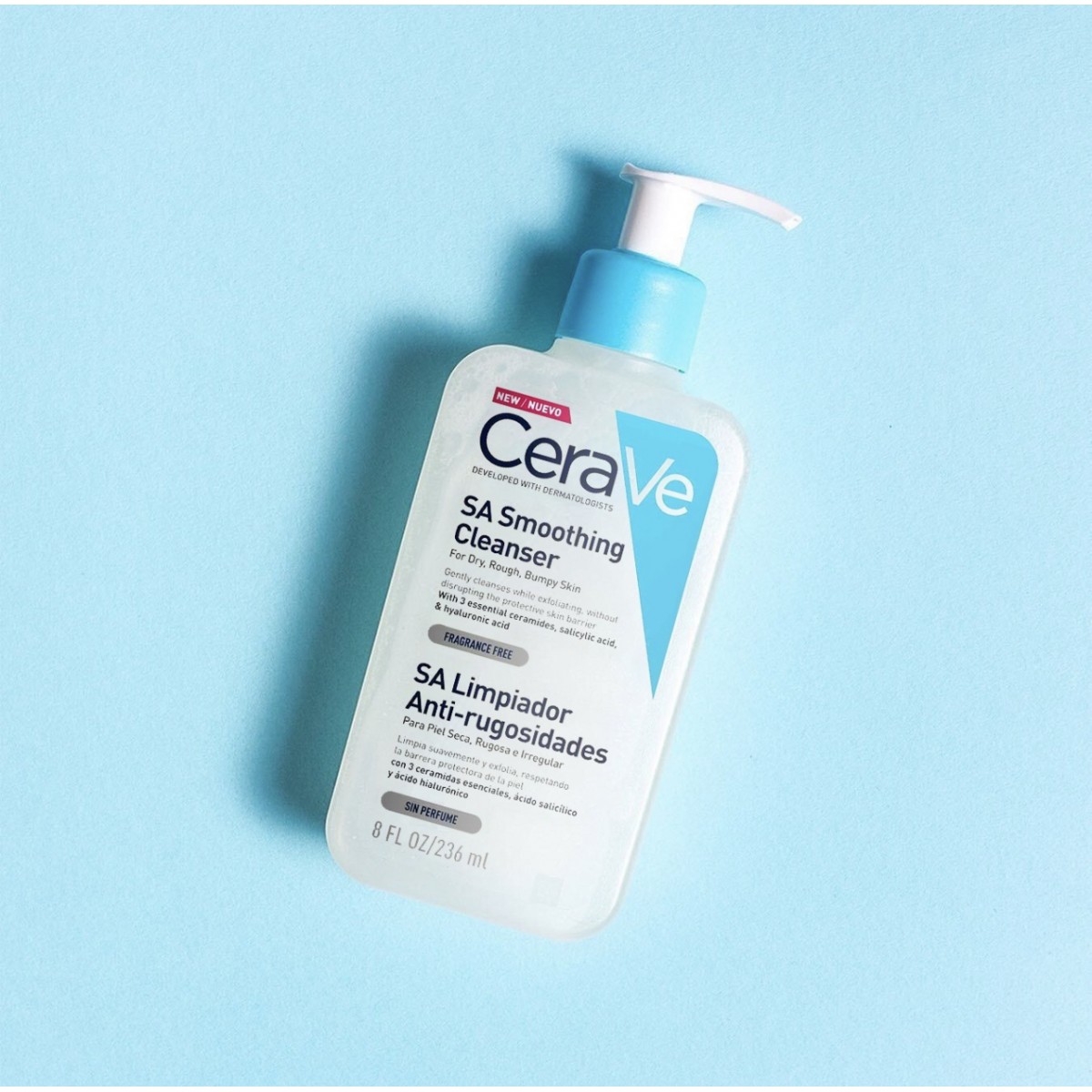 Cerave SA Limpiador Antirugosidades 236 ml