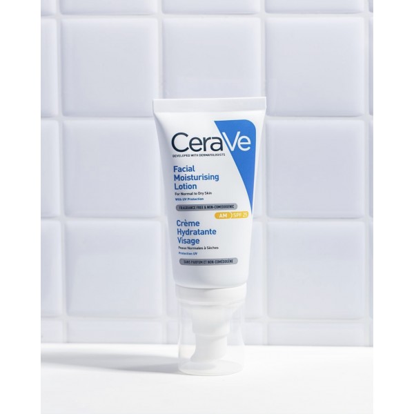 CeraVe Loción Hidratante Facial SPF 25 52 ml