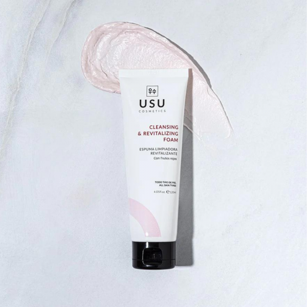 USU ESPUMA LIMPIADORA REVITALIZANTE DE FRUTOS ROJOS 120ML 2