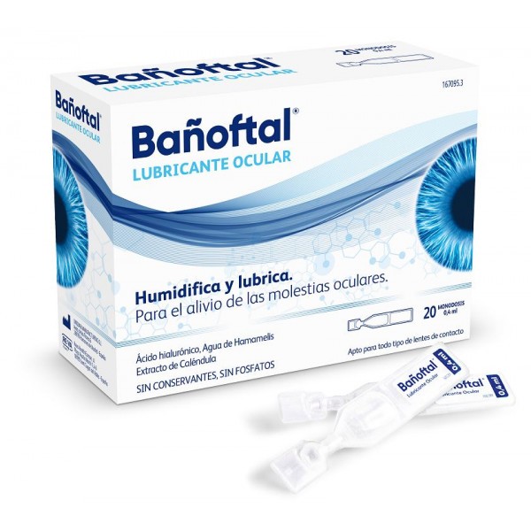 BAÑOFTAL BAÑO OCULAR 20 MONODOSIS 04 ML