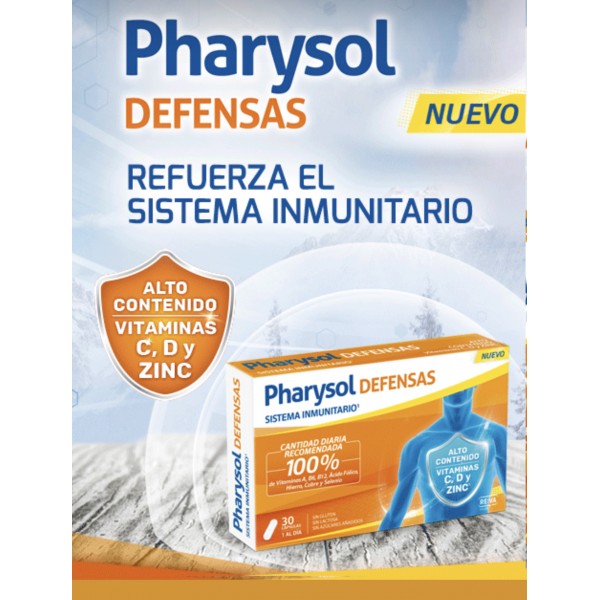 Pharysol defensas 30caps 2