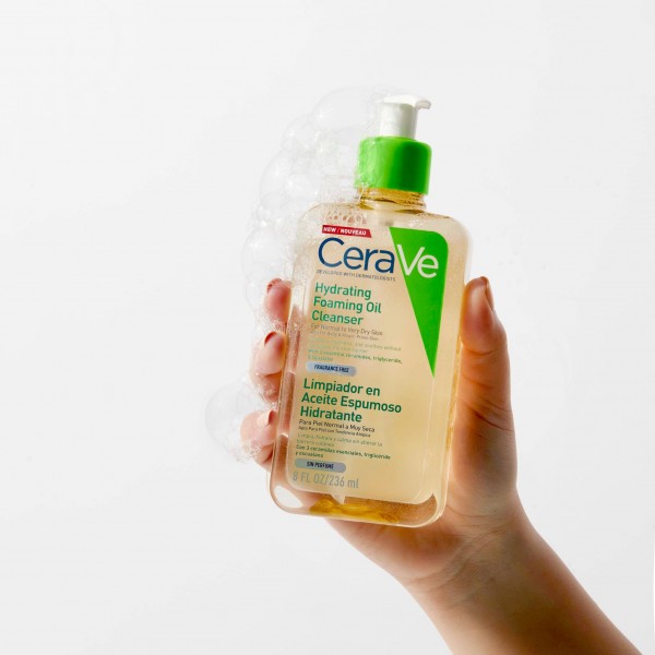 CERAVE Limpiador en Aceite Espumoso Hidratante 473 ml 2