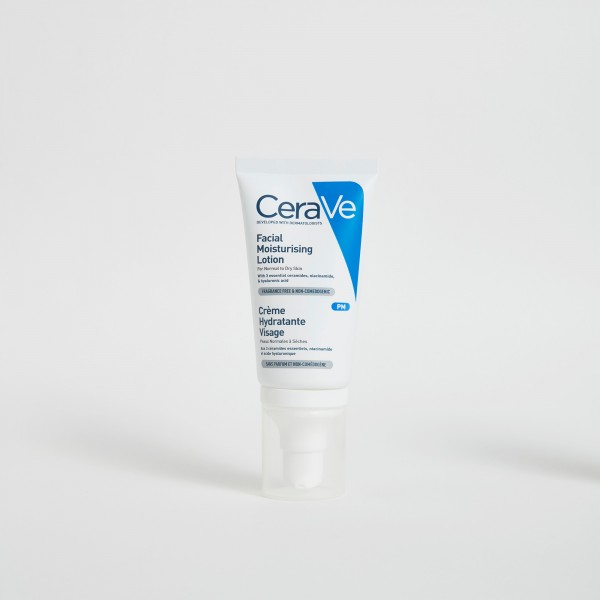 CERAVE Loción Hidratante De Rostro | 52ML Crema hidratante para piel normal a seca