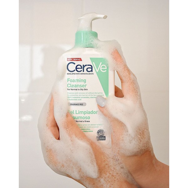 CeraVe Gel Limpiador Espumoso 473ml