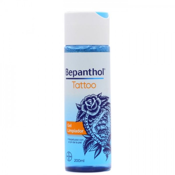 bepanthol Tattoo Gel Limpiador Tatuaje 200ml