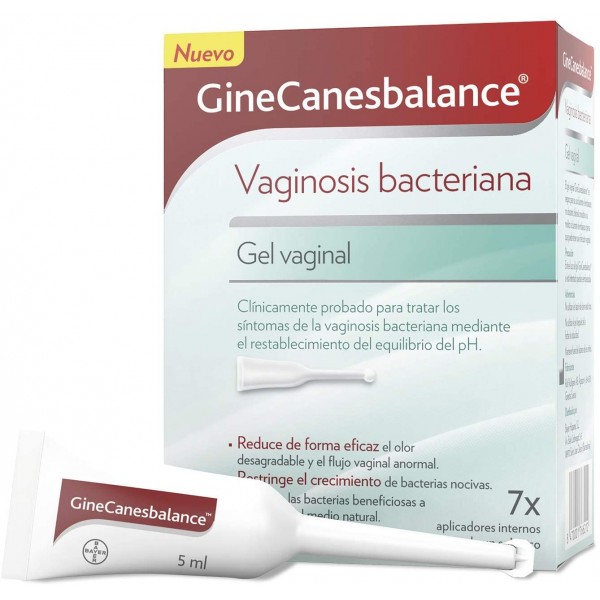 Ginecanesbalance Gel Vaginal 7 tubos 5 ml