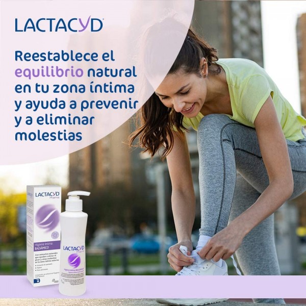Lactacyd Higiene Íntima Balsámico 250ml 2