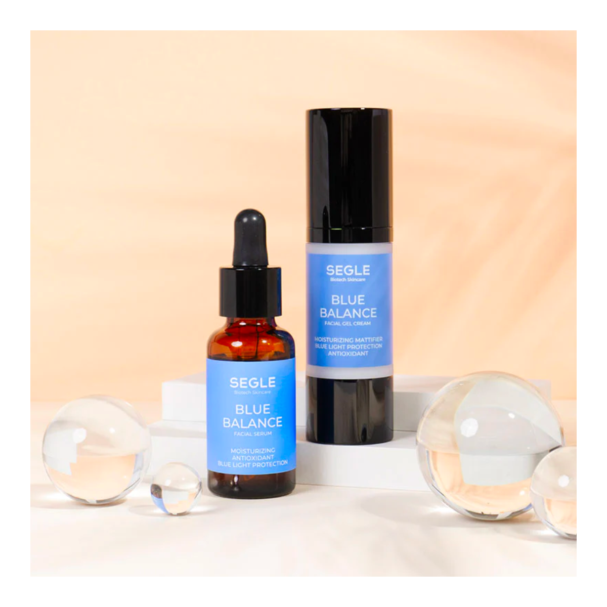 SEGLE Pack Blue Balance Sérum 30ml  Gel 30ml