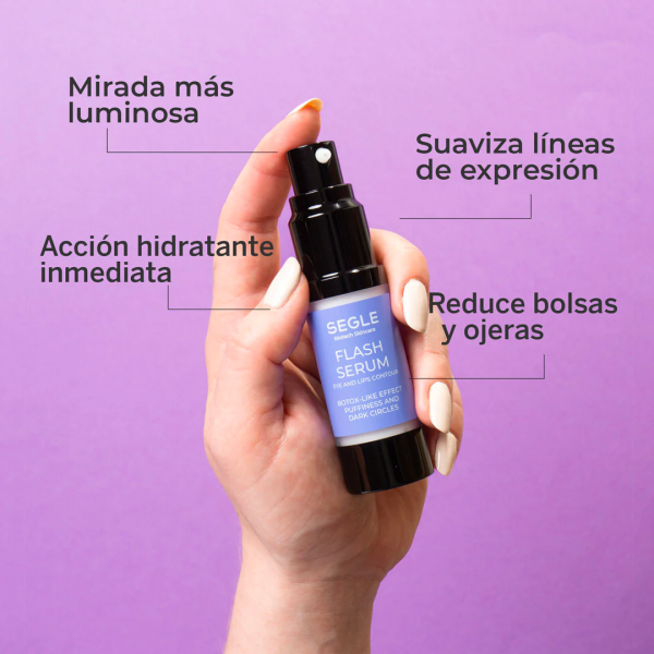 SEGLE Contorno de Ojos Flash Sérum 15ml 2