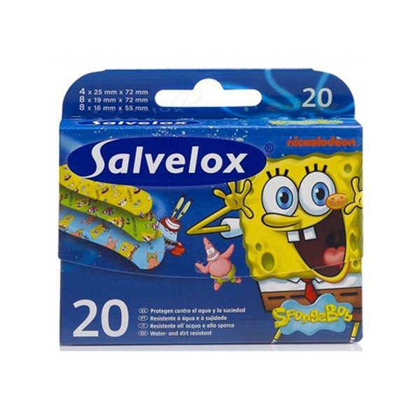 SALVELOX BOB ESPONJA 20 U INFANTILES