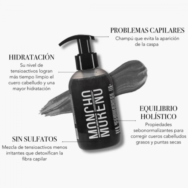 Moncho Moreno Champú Bathman Detox Hair 250 ml