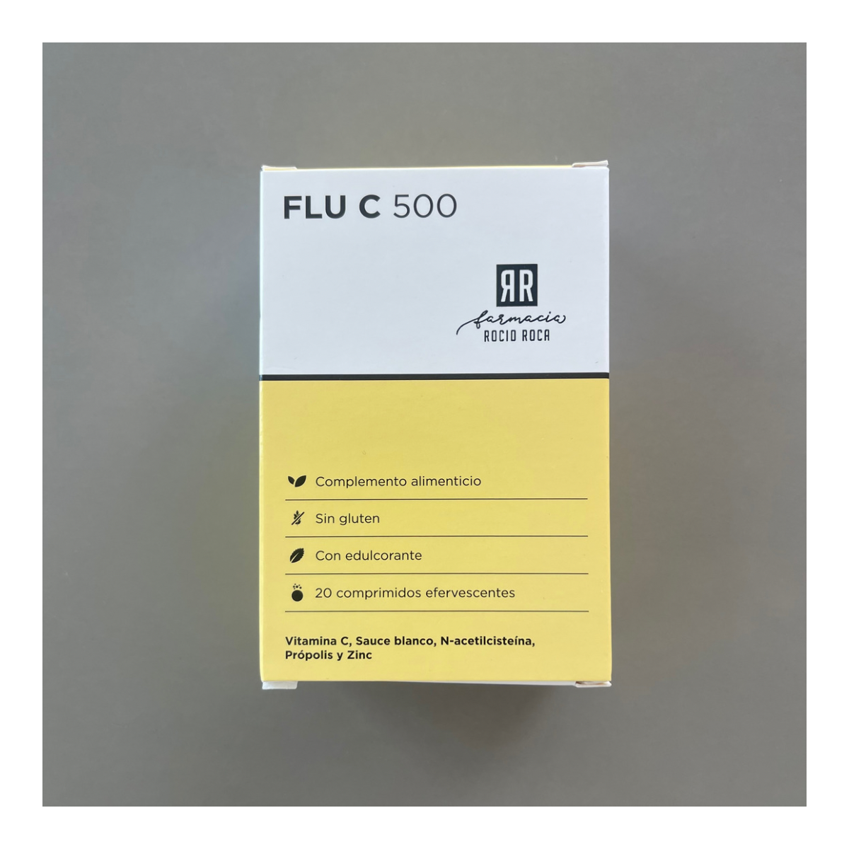 RR FLU C 500 20 COMPRIMIDOS EFERVESCENTES