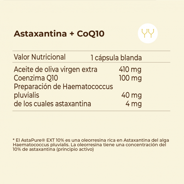 KOBHO ASTAXANTINA + COQ10 60 perlas 2