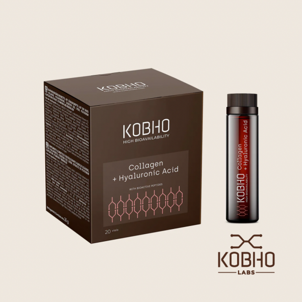 KOBHO COLÁGENO VERISOL + ÁCIDO HIALURÓNICO 20 VIALES