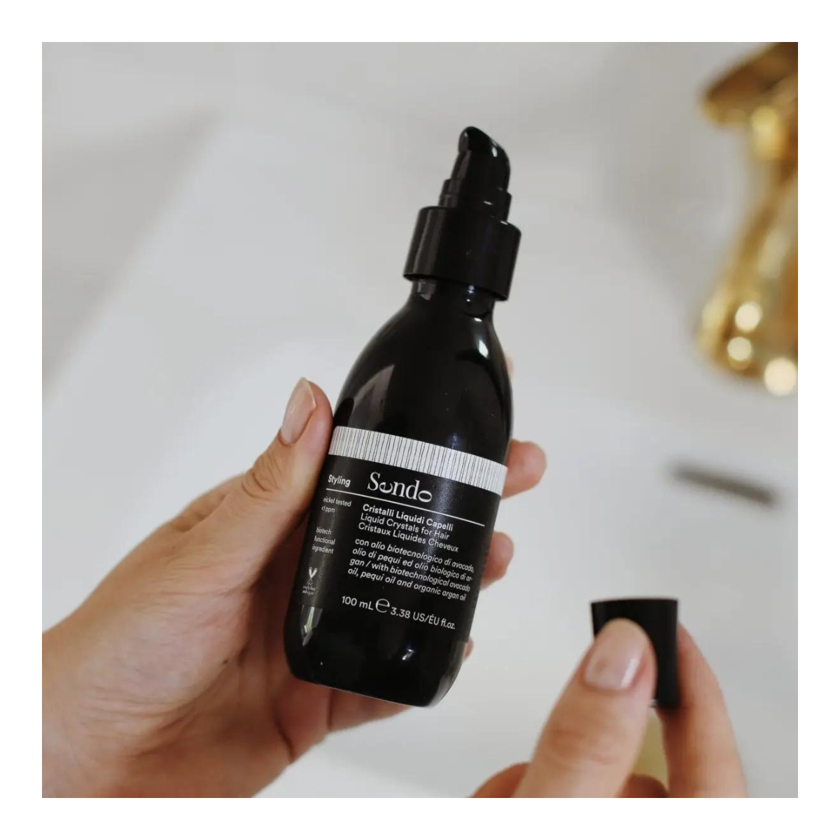 Sendo Cristales Líquidos Cabello 100 ml con aceites de argán y aguacate